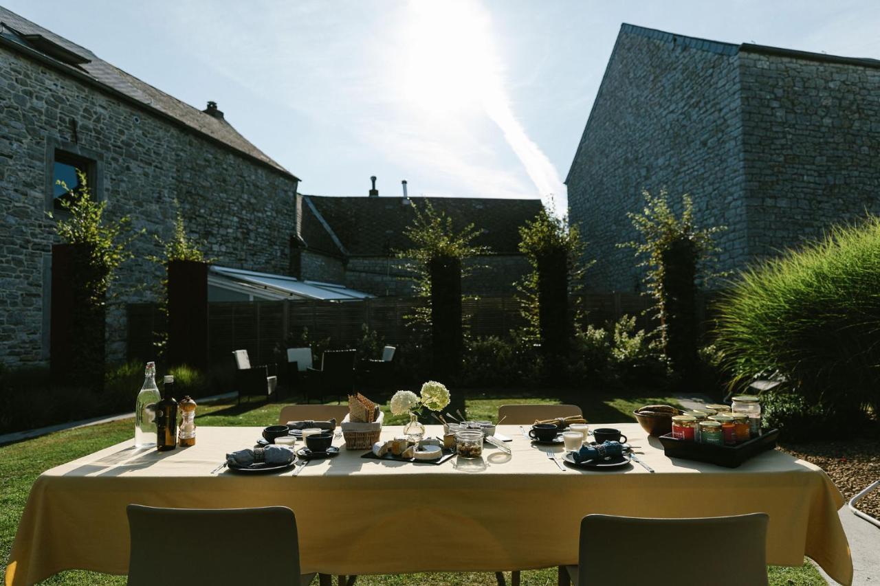 B&B L'Echappee Belle Welness Spa Et Table D'Hotes Falaen Bagian luar foto